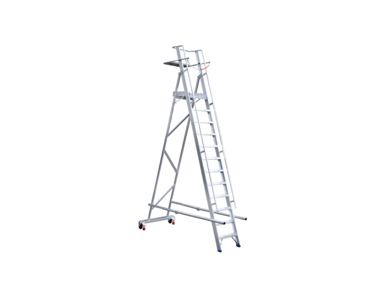 Eurostairs Lagertreppe Easy | 12 Stufen | Arbeitshöhe 5,00 m