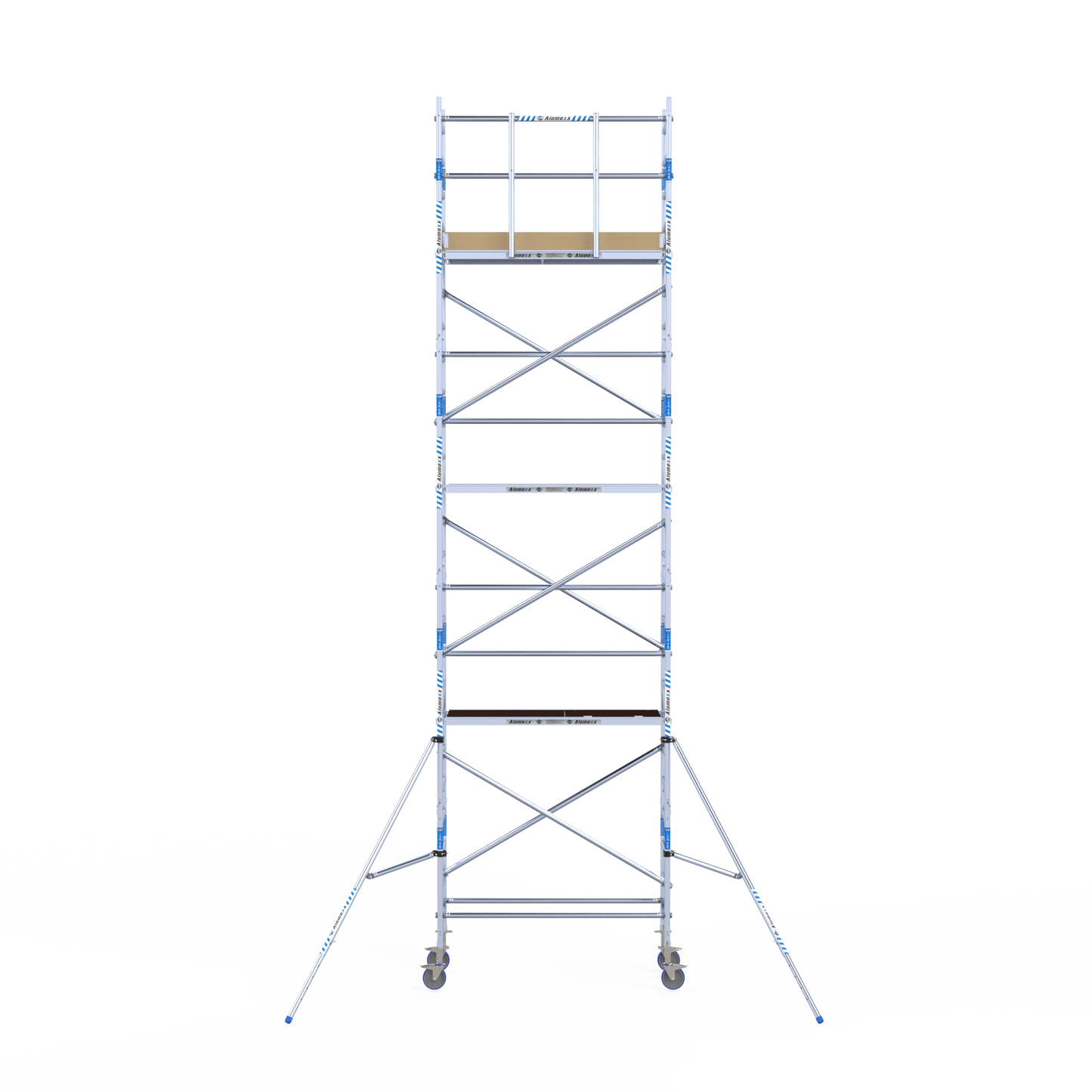 Alumexx Rollgerüst 75x190 Arbeitshöhe 8,2 m