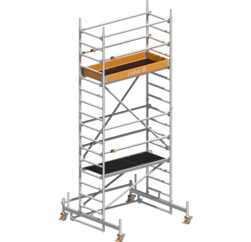 Fahrgerüst Layher Uni Leicht P2 1413203 - Arbeitshöhe 5,26 m