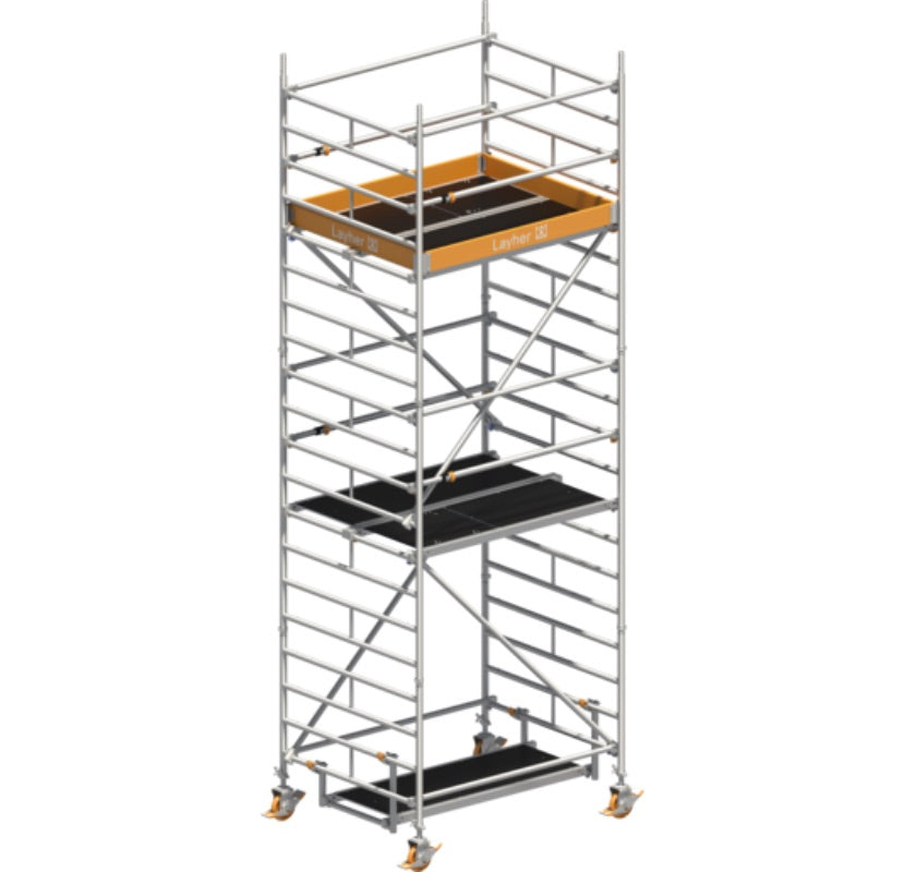 Fahrgerüst Layher Uni Kompakt P2 1415004 - Arbeitshöhe 6,2 m