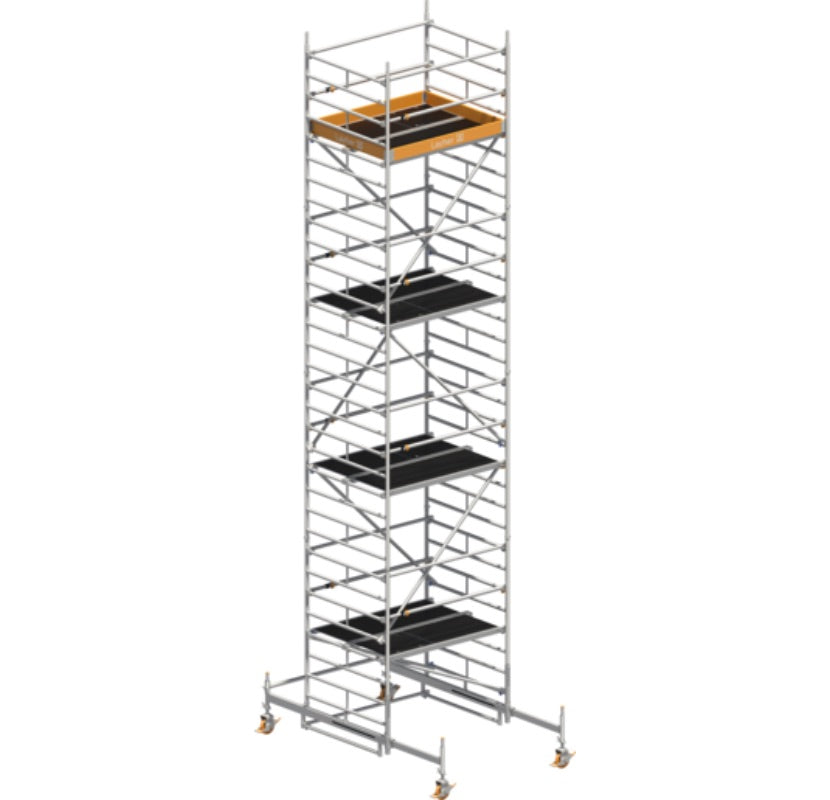 Fahrgerüst Layher Uni Kompakt P2 1415007 - Arbeitshöhe 9,38 m