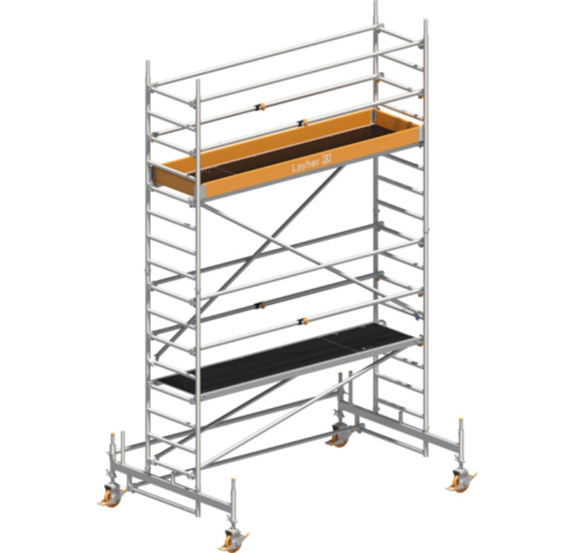 Fahrgerüst Layher Uni Standard P2 1411103 - Arbeitshöhe 5,35 m