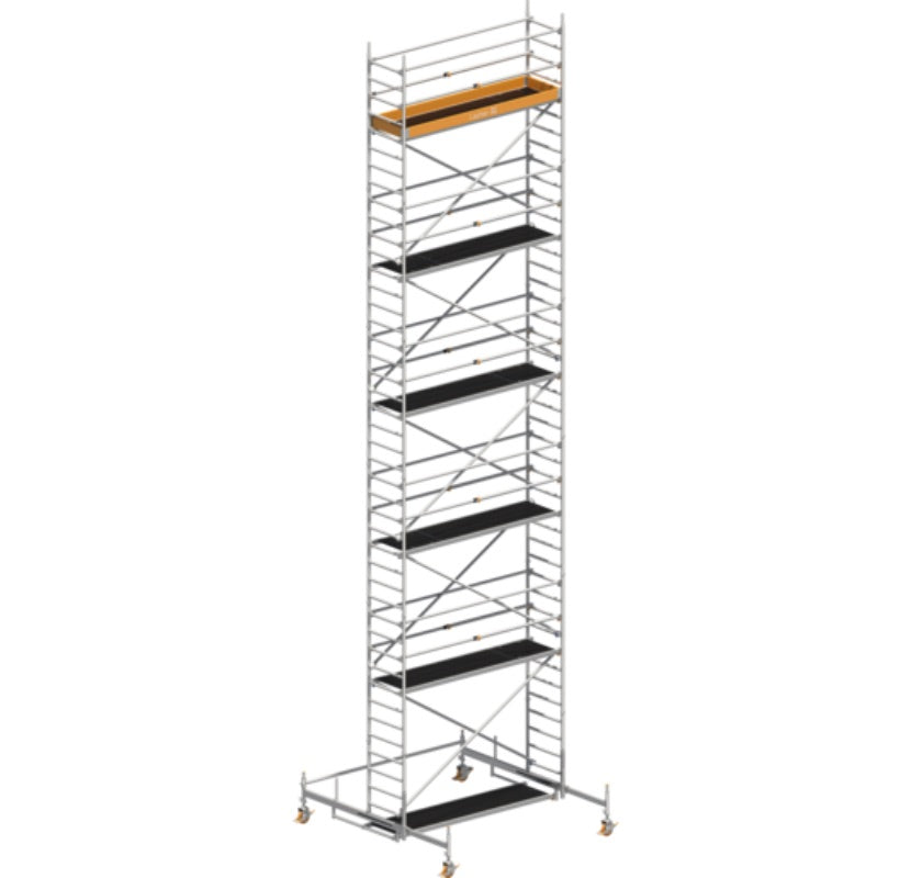 Fahrgerüst Layher Uni Standard P2 1411110 - Arbeitshöhe 12,38 m