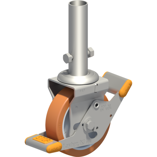 Layher Lenkrolle 400 mit Polyurethan-Belag 1303.150