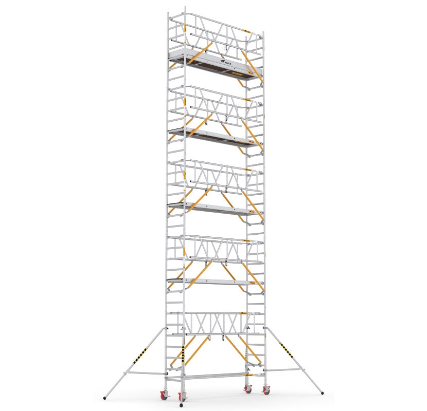 Wixor Fahrgerüst 305 | Feldbreite 75 | Sicherheitsgeländer XR3050752111 - Arbeitshöhe 11,2 m