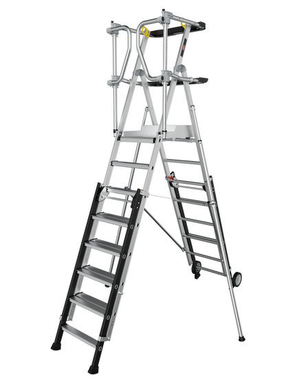 Rolguard Teleskop Plattformleiter 8/11