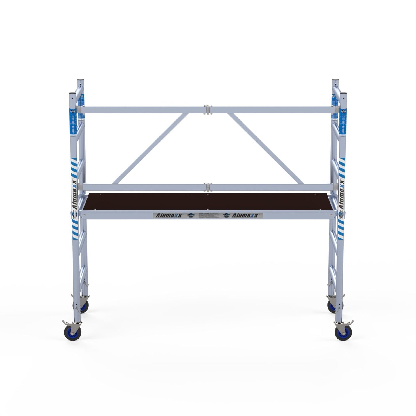 Alumexx SMART Klappgerüst 6 Sprossen - 190x75cm - 3m Arbeitshöhe