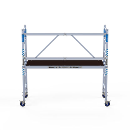 Alumexx SMART Klappgerüst 6 Sprossen - 190x75cm - 3m Arbeitshöhe