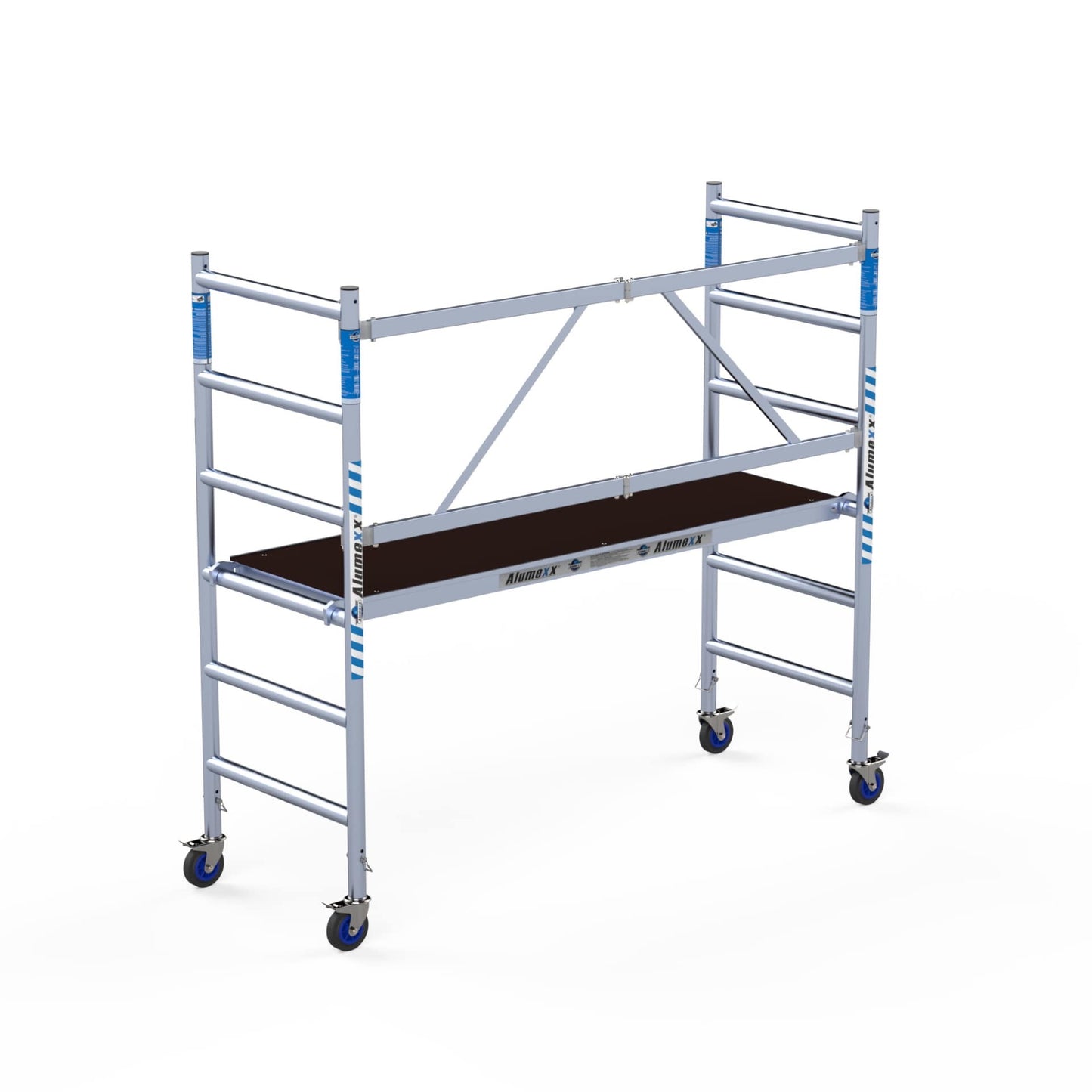 Alumexx SMART Klappgerüst 6 Sprossen - 190x75cm - 3m Arbeitshöhe