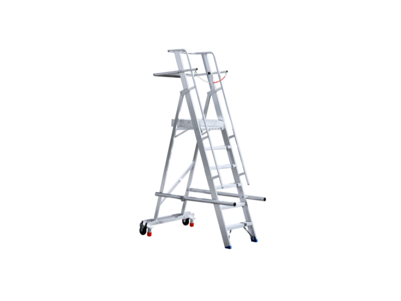 Eurostairs Lagertreppe Easy | 6 Stufen | Arbeitshöhe 3,50 m