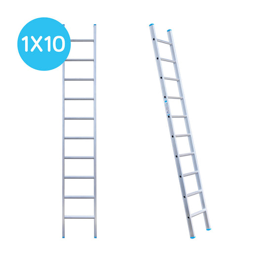Anlegeleiter Eurostairs 10 Stufen | 3,75 m Arbeitshöhe