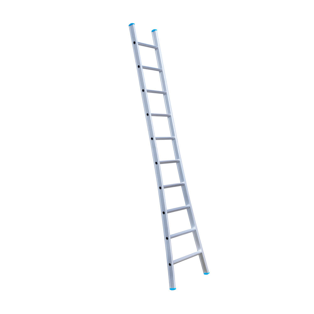 Anlegeleiter EUROSTAIRS gebogen 10 Stufen | 3,75 m Arbeitshöhe