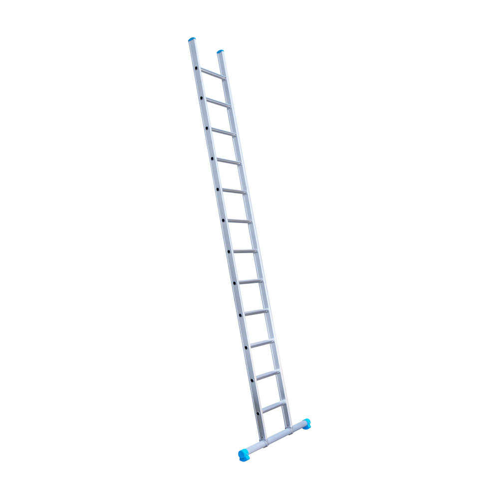 Anlegeleiter Eurostairs 12 Stufen | 4,25 m Arbeitshöhe | Mit Traverse