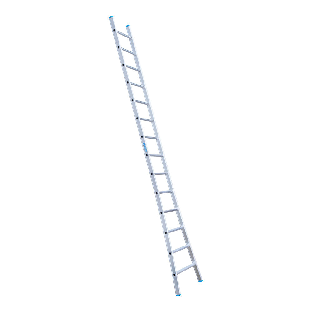 Anlegeleiter EUROSTAIRS gebogen 14 Stufen | 4,75 m Arbeitshöhe