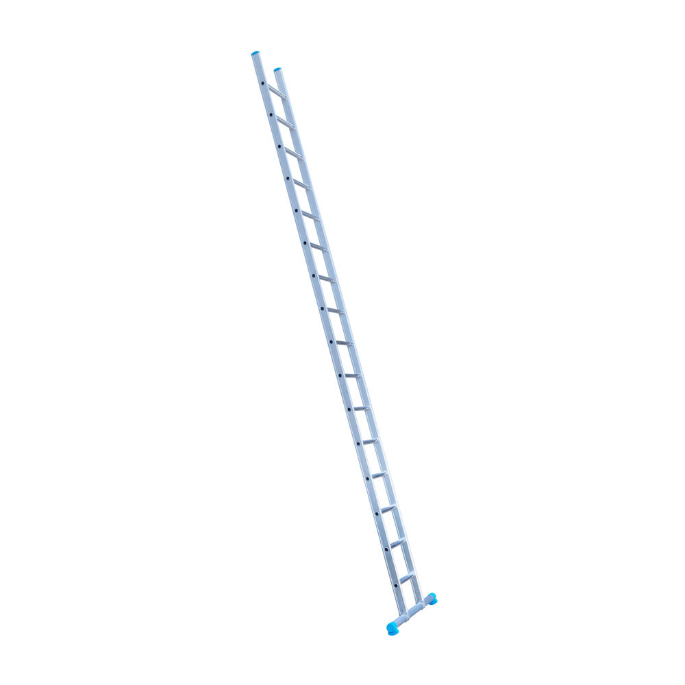 Anlegeleiter Eurostairs 16 Stufen | 5,25 m Arbeitshöhe | Mit Traverse