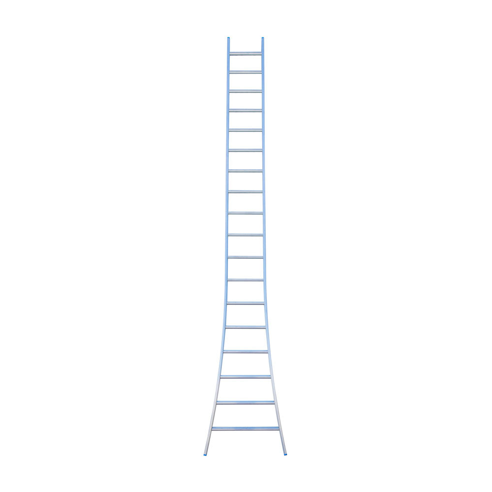 Anlegeleiter EUROSTAIRS gebogen 18 Stufen | 5,75 m Arbeitshöhe