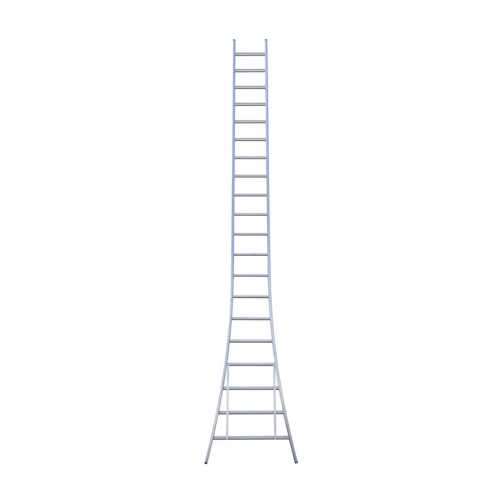 Anlegeleiter EUROSTAIRS gebogen 20 Stufen | 6,25 m Arbeitshöhe