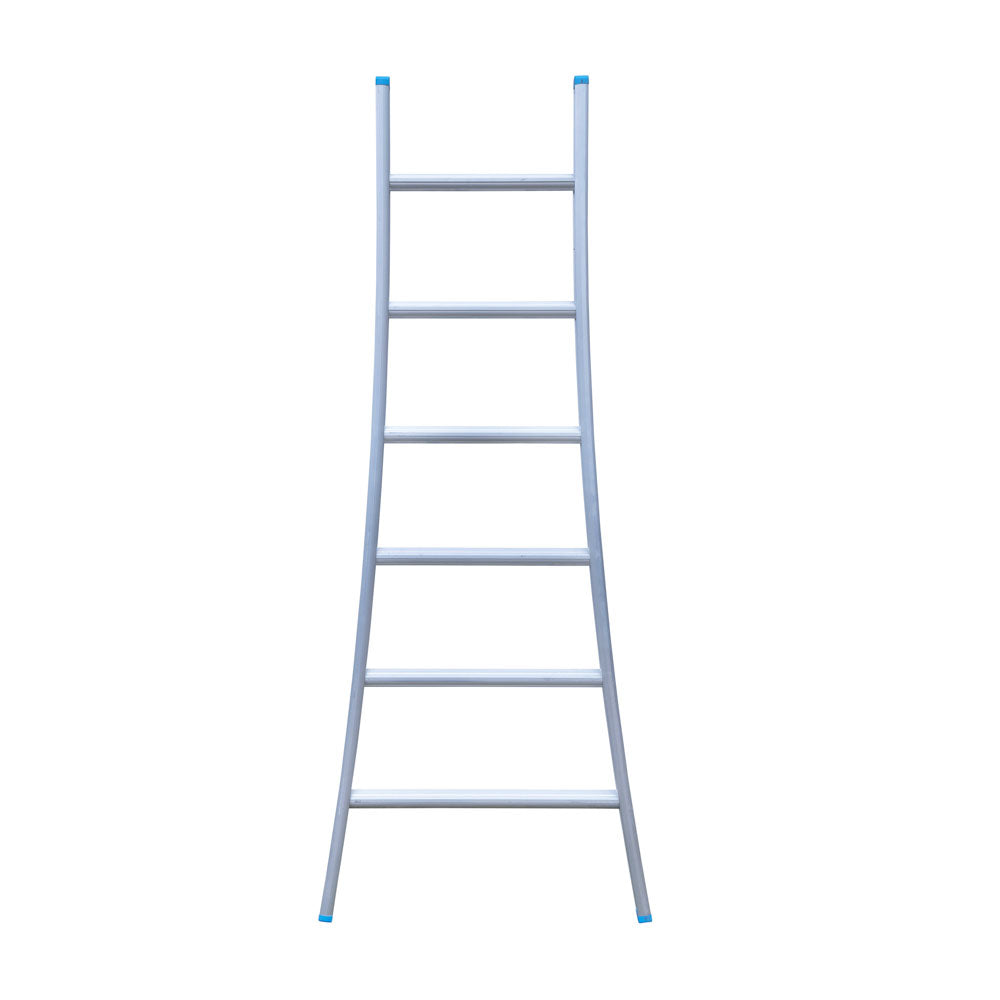 Anlegeleiter EUROSTAIRS gebogen 6 Stufen | 2,75 m Arbeitshöhe