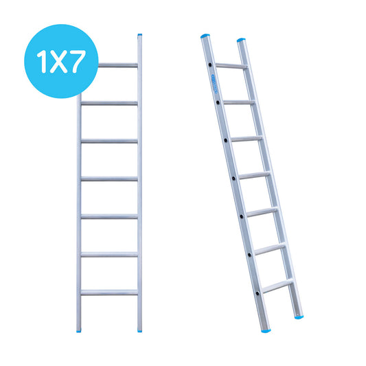 Anlegeleiter Eurostairs 7 Stufen | 3,00 m Arbeitshöhe