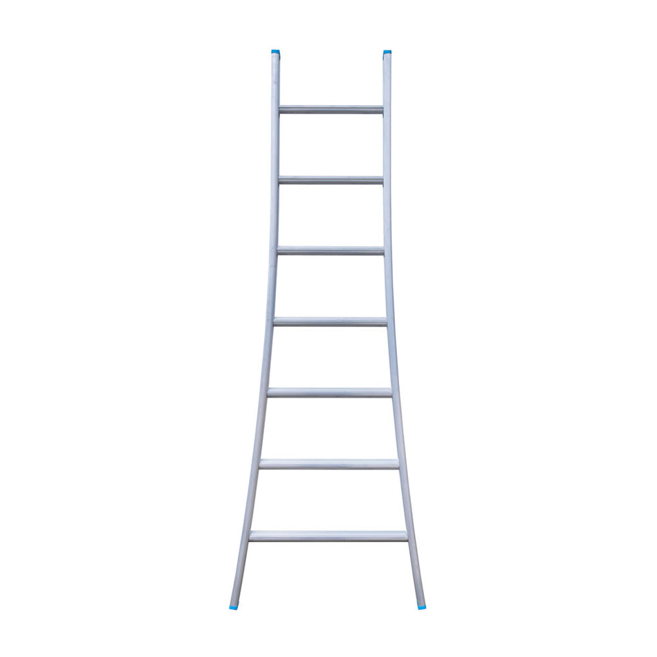 Anlegeleiter EUROSTAIRS gebogen 7 Stufen | 3,00 m Arbeitshöhe