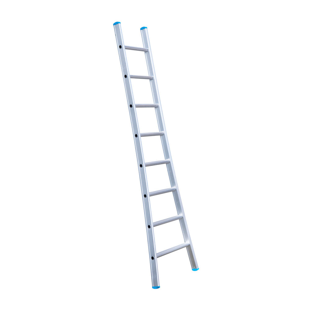 Anlegeleiter EUROSTAIRS gebogen 8 Stufen | 3,25 m Arbeitshöhe