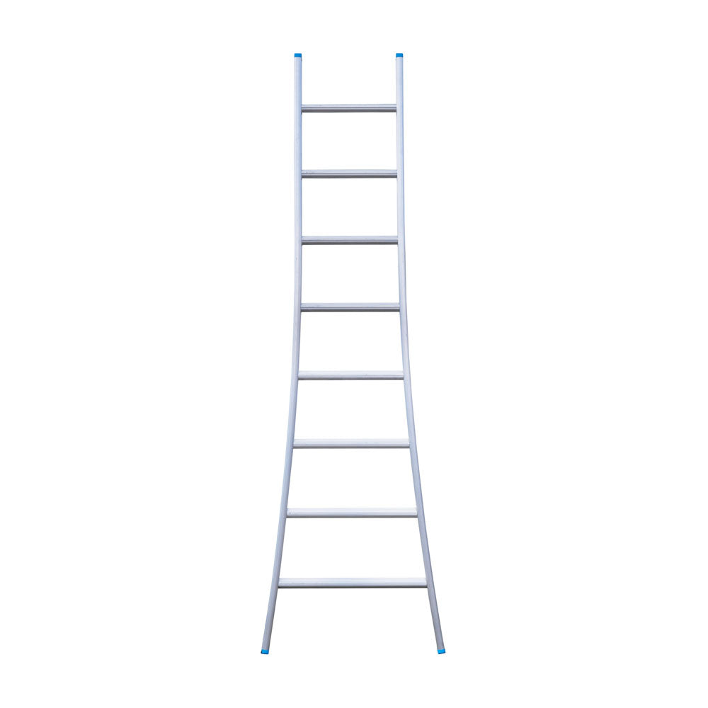 Anlegeleiter EUROSTAIRS gebogen 8 Stufen | 3,25 m Arbeitshöhe