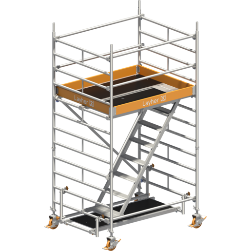 Fahrgerüst Layher Uni Komfort P2 4201 - Arbeitshöhe 4,20 m