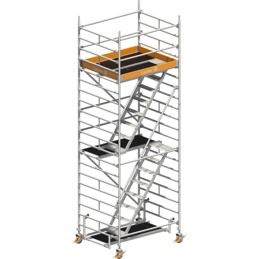 Fahrgerüst Layher Uni Komfort P2 4202 - Arbeitshöhe 6,20 m