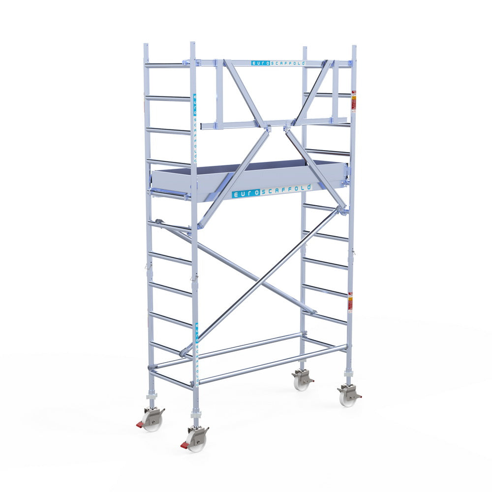 Profi-Fahrgerüst 75x190cm aus Aluminium – Leichtes, stabiles und TÜV-zertifiziertes Gerüst