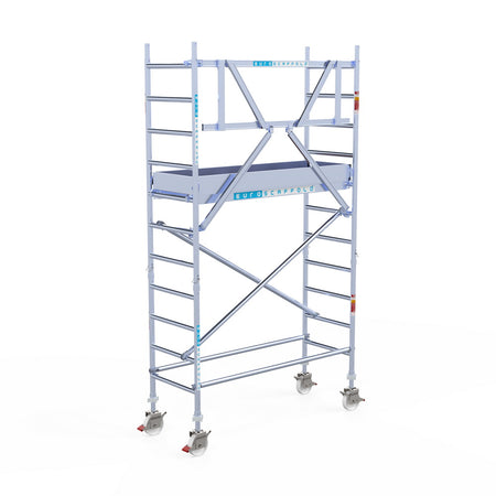 Profi-Fahrgerüst 75x190cm aus Aluminium – Leichtes, stabiles und TÜV-zertifiziertes Gerüst