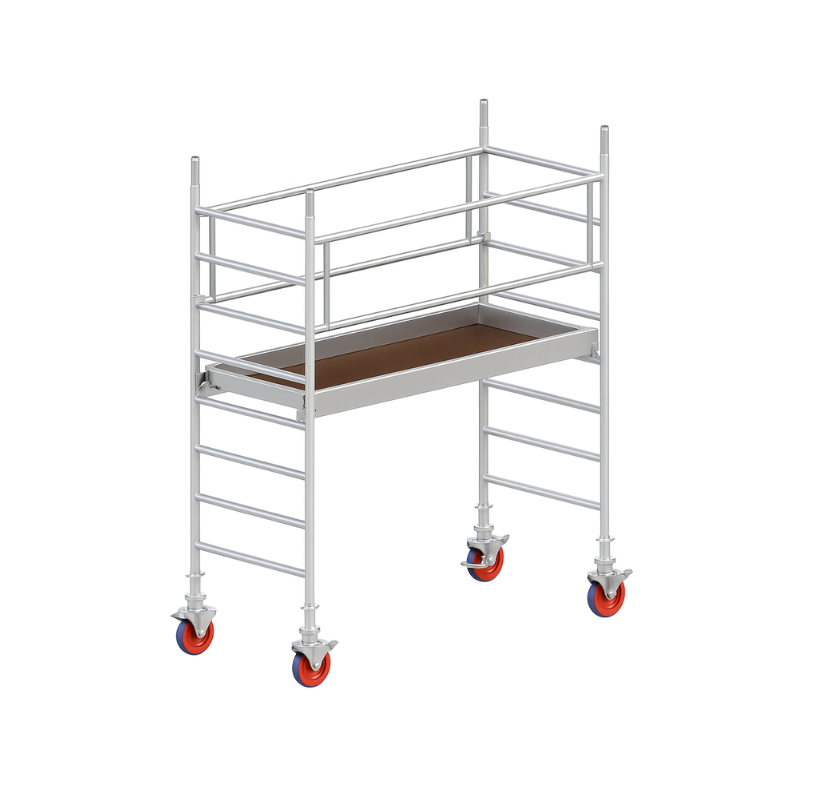 Rollgerüst 3,21 m Arbeitshöhe – Plattform 0,75 x 1,80 m – fahrbar