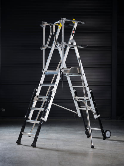 Rolguard Teleskop Plattformleiter 8/11