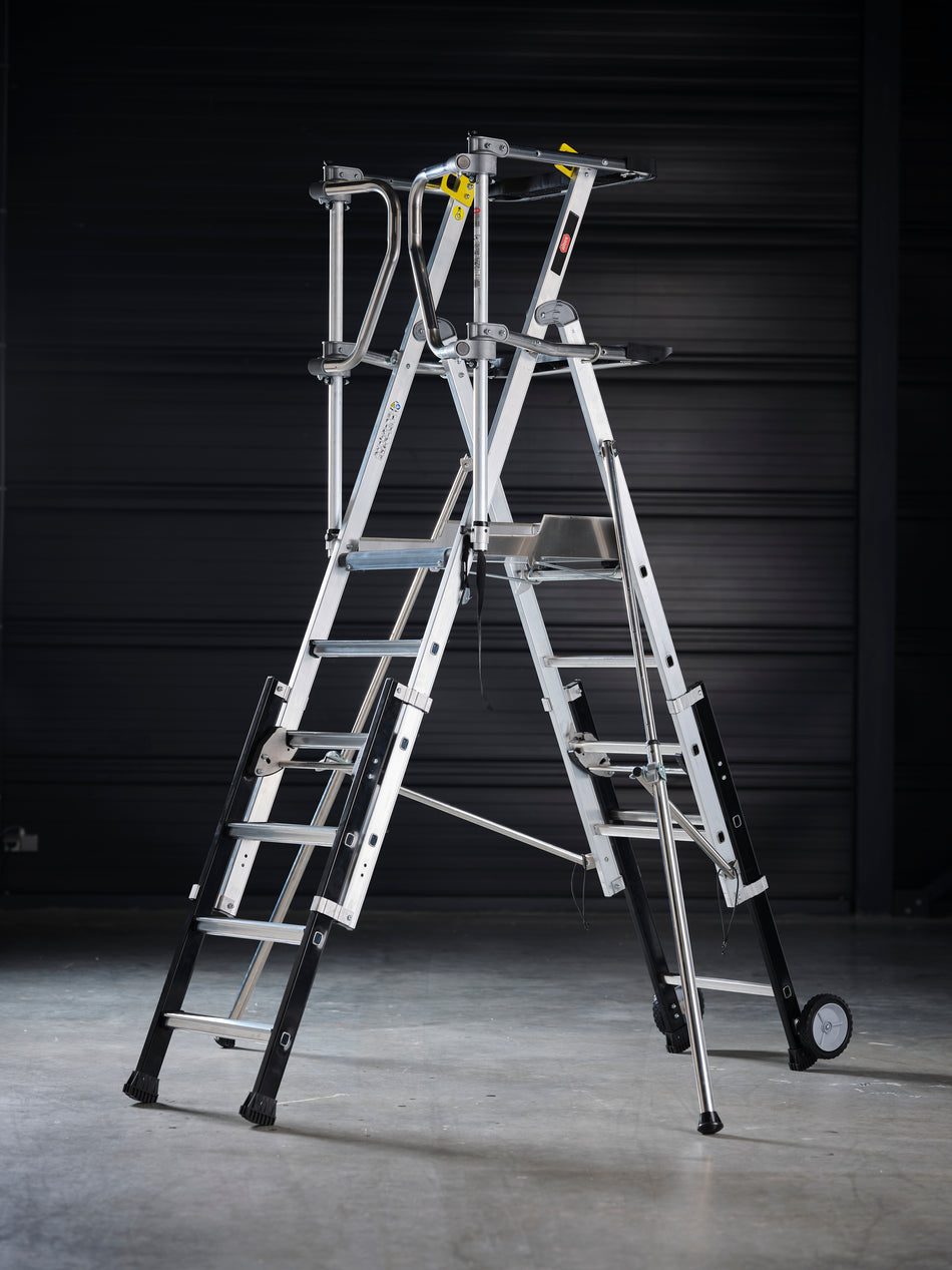 Rolguard Teleskop Plattformleiter 8/11