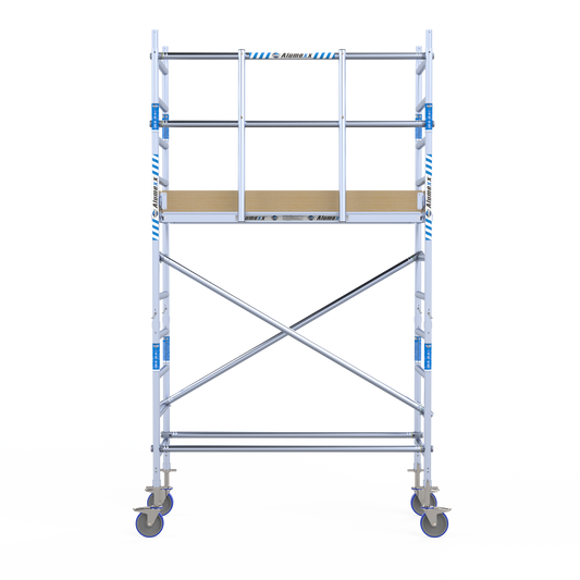 Alumexx Rollgerüst 75x190 Arbeitshöhe 4,2 m