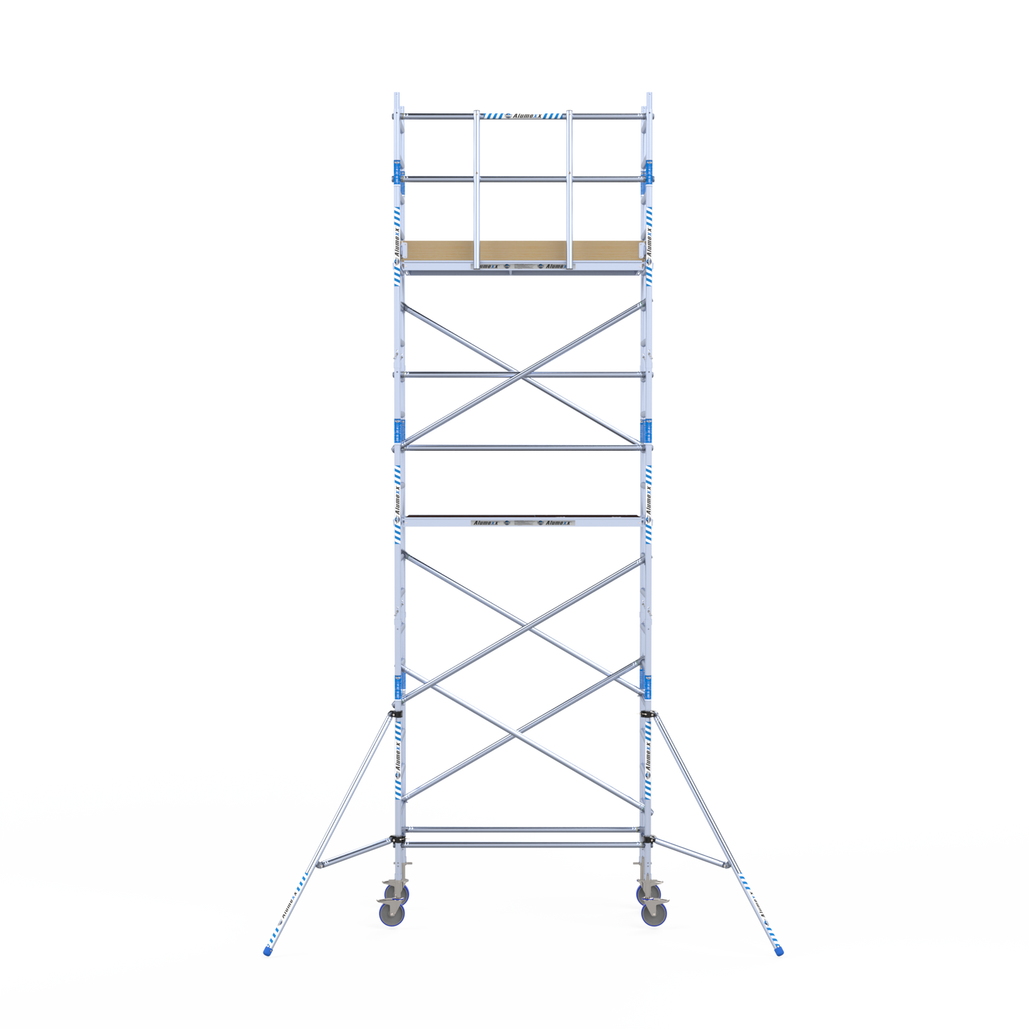 Alumexx Rollgerüst 75x190 Arbeitshöhe 7,2 m