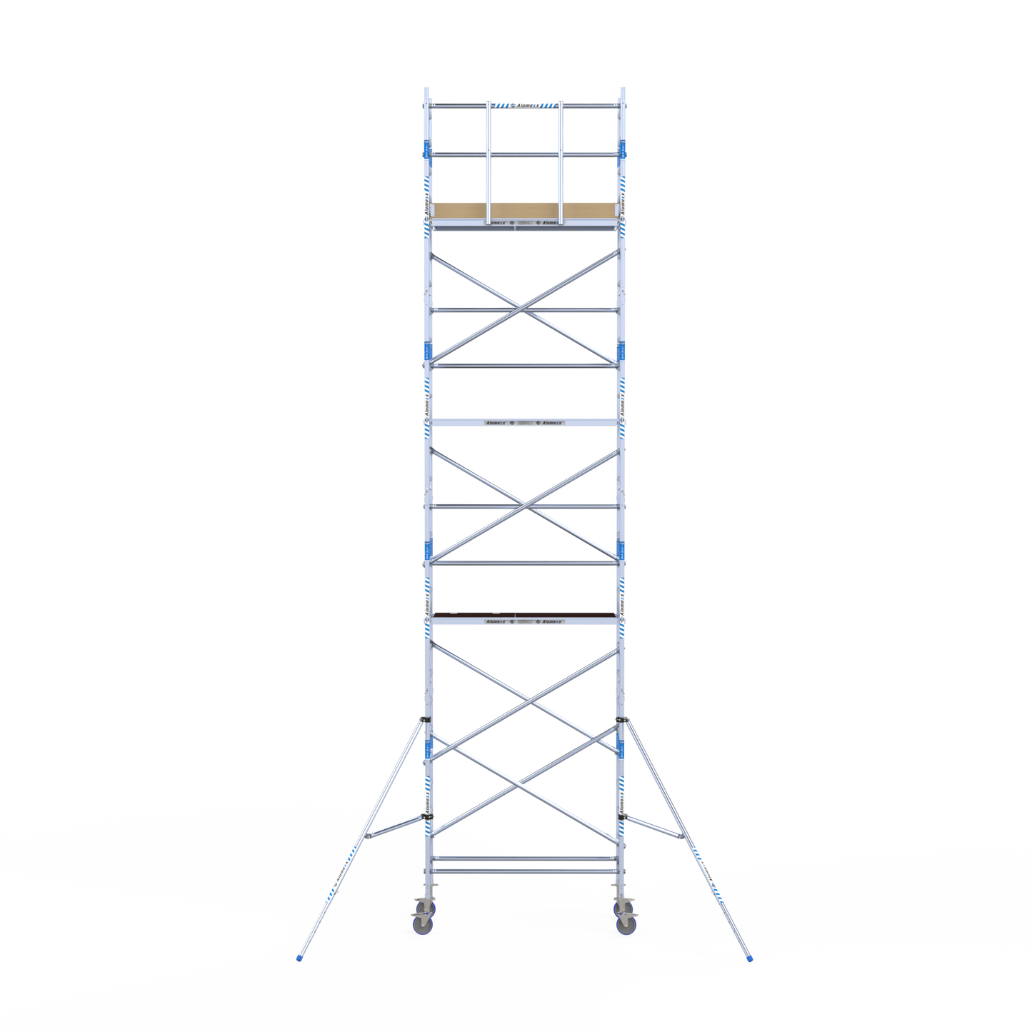 Alumexx Rollgerüst 75x190 Arbeitshöhe 9,2 m