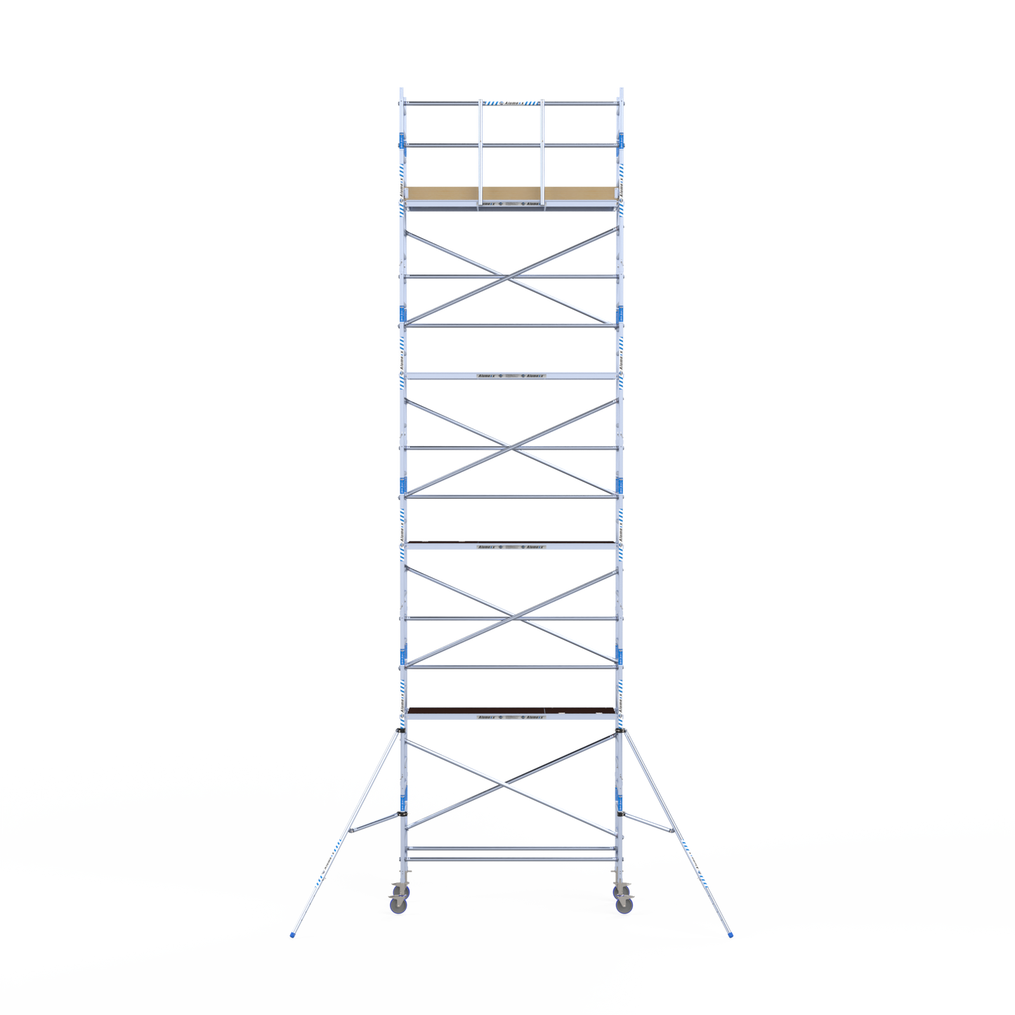 Alumexx Rollgerüst 75x190 Arbeitshöhe 10,2 m