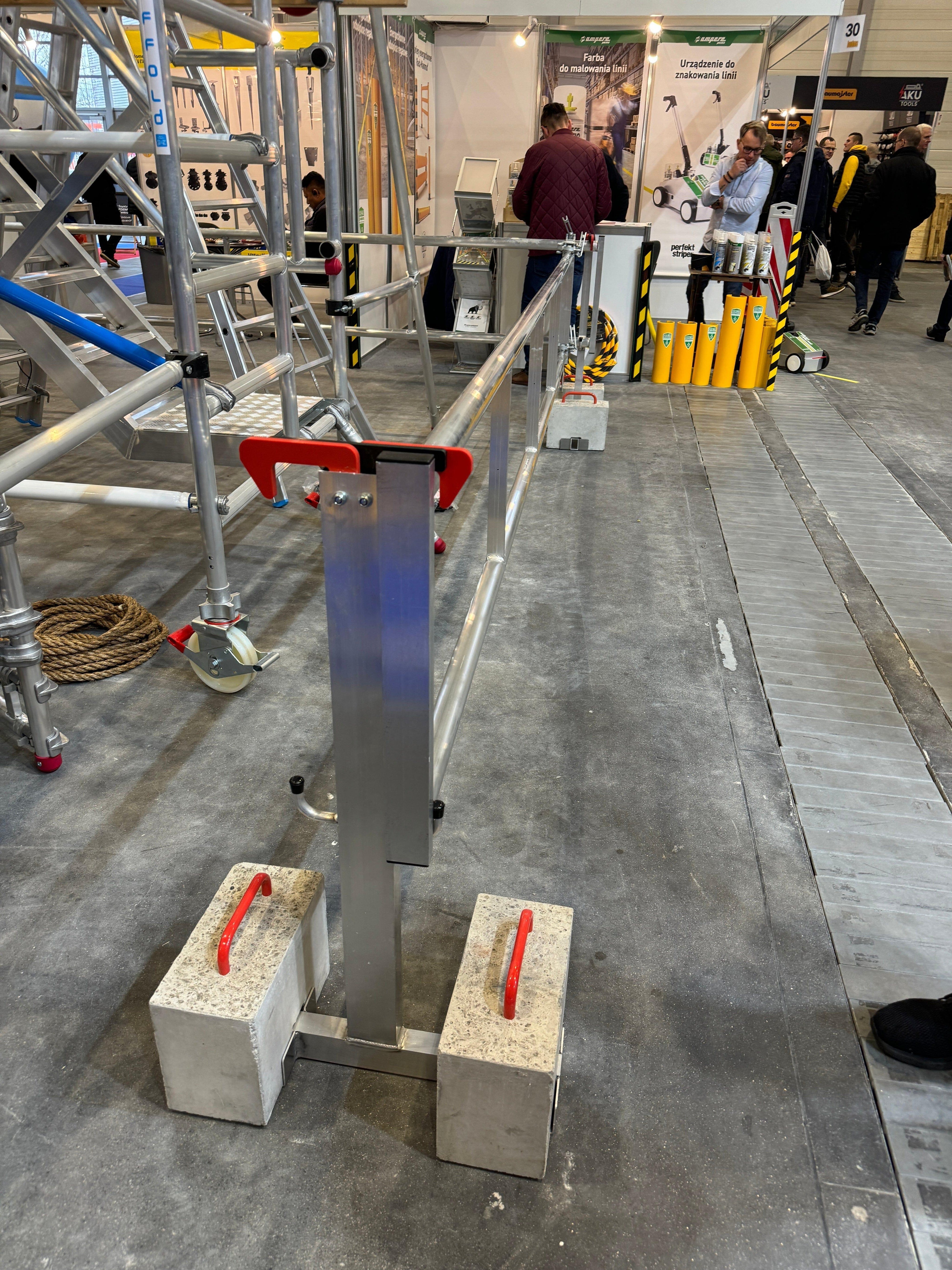 RSS Gerüst Dachrandsicherung für Flachdachsicherung Kompakt, 24 Meter RSS Flachdachsicherung Kompakt MyScuff