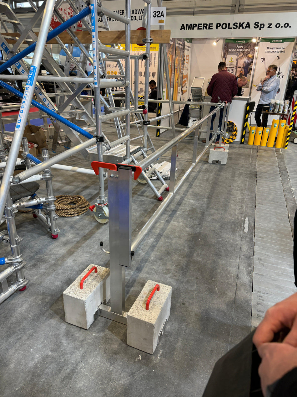 RSS Gerüst Dachrandsicherung für Flachdachsicherung Kompakt, 36 Meter RSS Flachdachsicherung Kompakt MyScuff