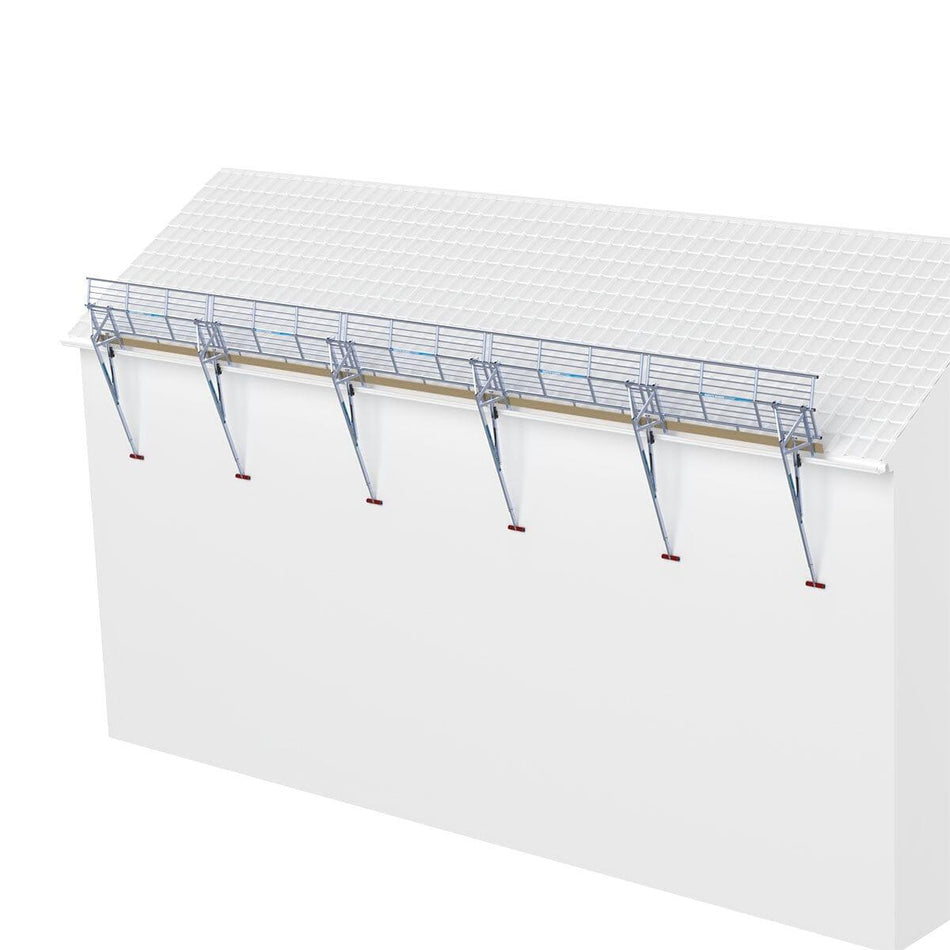 SGS Gerüst Dachrandsicherung für Schrägdach, 15 Meter SGS Dachrandsicherung MyScuff 