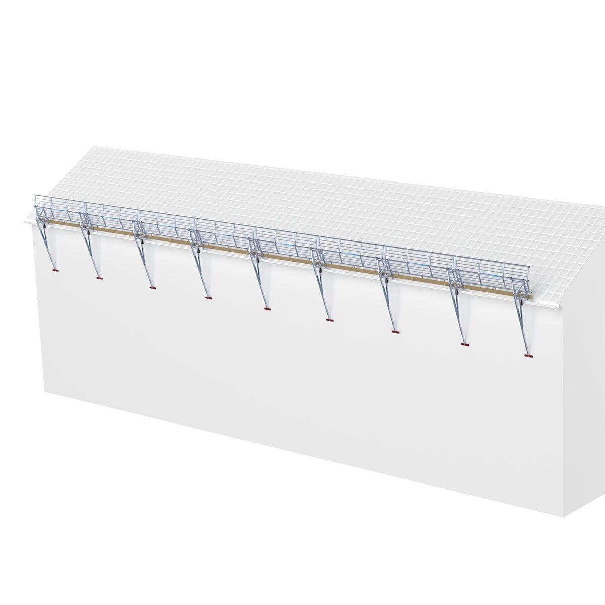 SGS Gerüst Dachrandsicherung für Schrägdach, 24 Meter SGS Dachrandsicherung MyScuff 