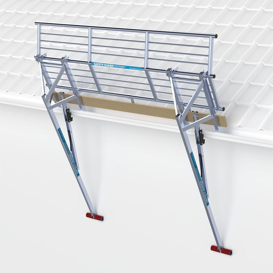 SGS Gerüst Dachrandsicherung für Schrägdach, 3 Meter SGS Dachrandsicherung MyScuff 
